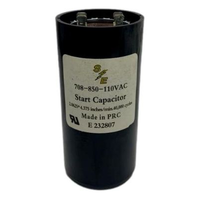 SMART ELECTRIC 708-850uf 110V-125VAC CAPACITOR