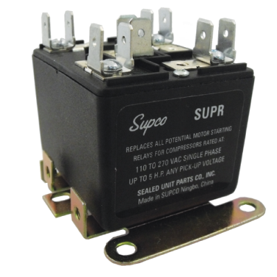 SUPCO SUPR UNIVERSAL POTENTIAL RELAY