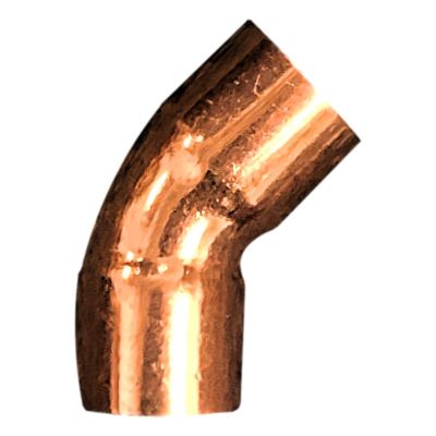 3/4" x 45° Copper Elbow