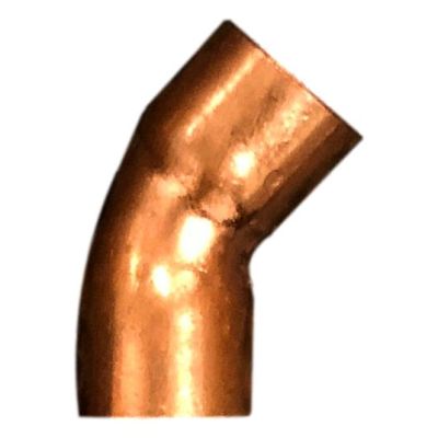 1/2" x 45° Copper Elbow