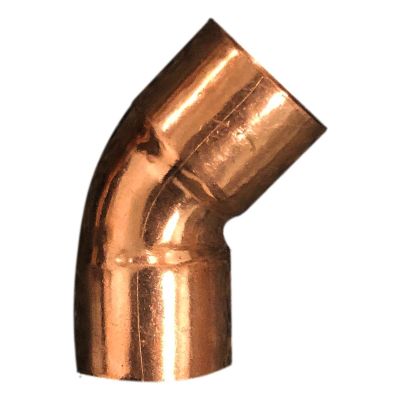 1 3/8" x 45° Copper Elbow