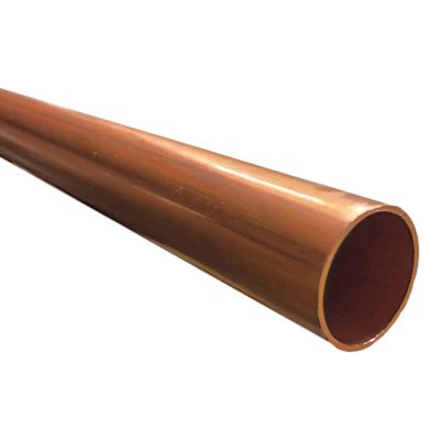 2 1/8" x 19' Hard Drawn Copper Pipe